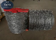 Electro Galvanized Security Barbed Wire Ostre ostrze odporne na warunki atmosferyczne w wojsku