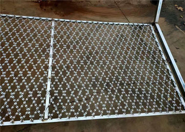Razor Mesh Spawana siatka z żyletki Panel ogrodzeniowy do ogrodzenia ochronnego Ogrodzenie więzienne