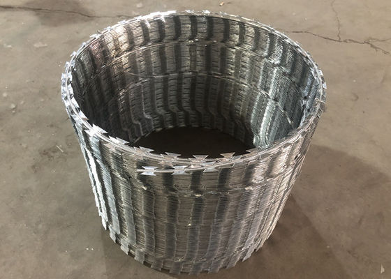 60 cm spiralny drut kolczasty ze stali ocynkowanej BTO 22