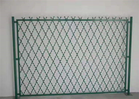 75 * 150 mm Malowane proszkowo BTO 22 Ogrodzenie z drutu Razor